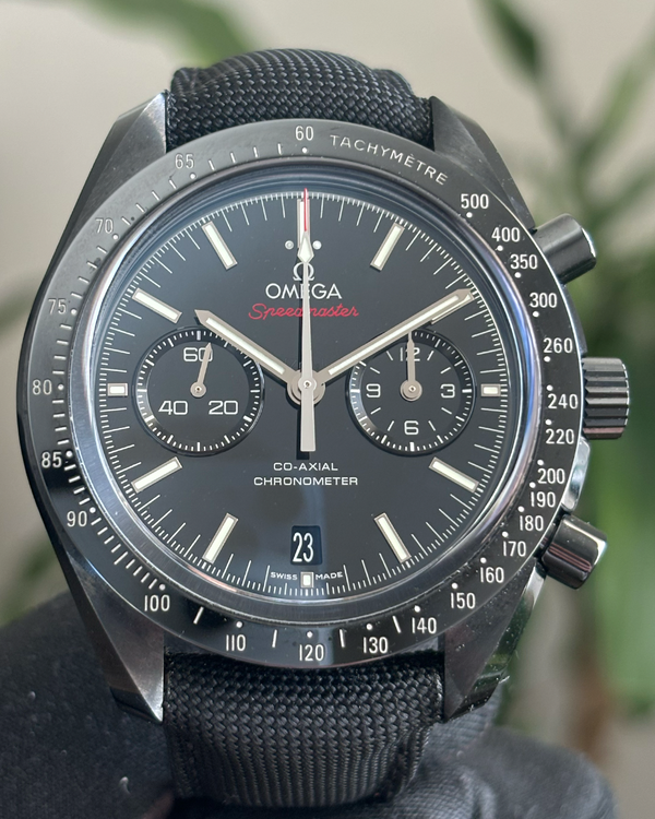 2025 Omega Speedmaster Dark Side of the Moon 44.25MM Black Dial Textile Strap (311.92.44.51.01.007)