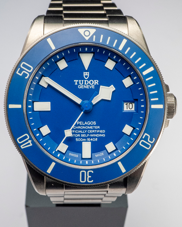 2024 Tudor Pelagos 42MM Blue Dial Titanium Bracelet (25600TB)