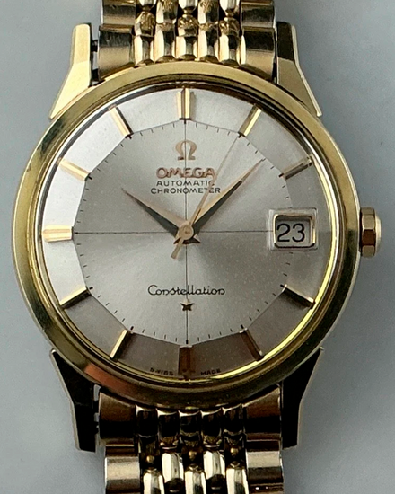 Omega Constellation 34MM Silver Dial Steel Bracelet (168.005)