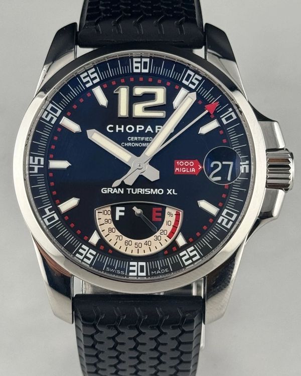 Chopard Mille Miglia Gran Turismo XL 44MM Black Dial Rubber Strap (8997)