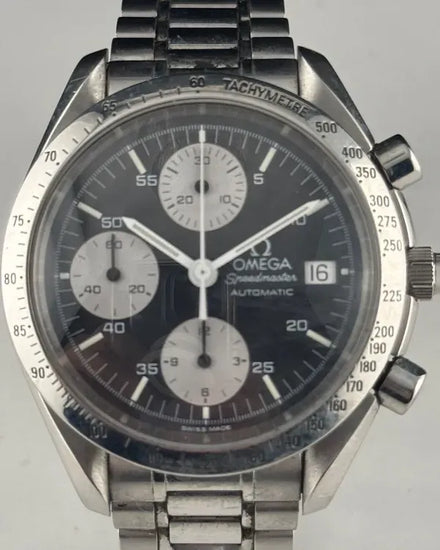 Omega Speedmaster Date 39MM Black Dial Steel Bracelet (3511.50.00)