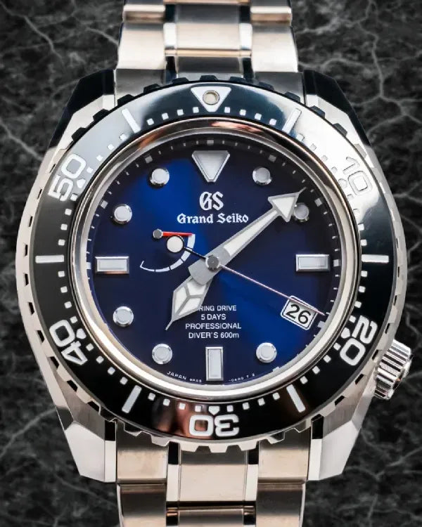 2021 Grand Seiko Sport "60th Anniversary" L.E. 46.9MM Blue Dial Titanium Bracelet (SLGA001)