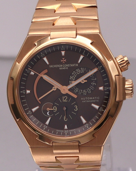 Vacheron Constantin Overseas Dual Time L.E. 42MM Brown Dial Rose Gold Bracelet (47450/B01R-9229)