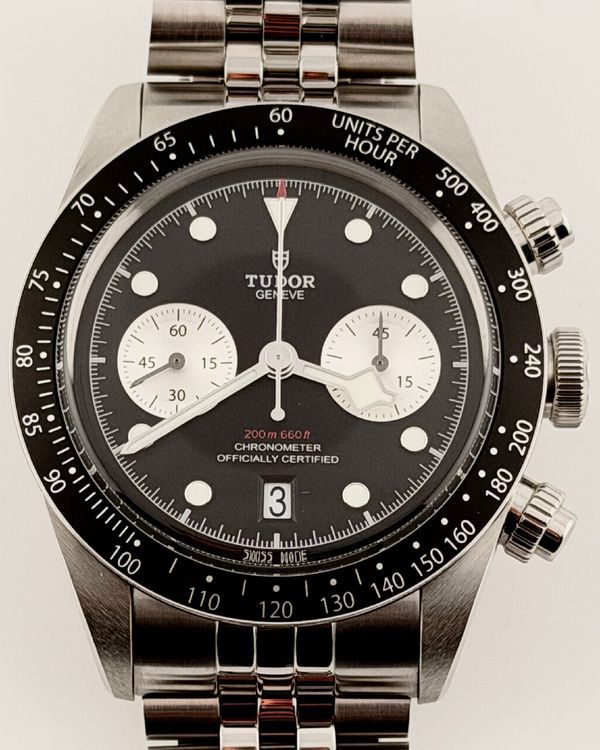 2025 Tudor Black Bay Chrono 41MM Black Dial Steel Bracelet (79360N)