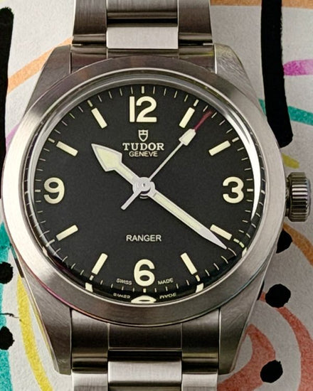 2025 Tudor Ranger 39MM Black Dial Steel Bracelet (79950)