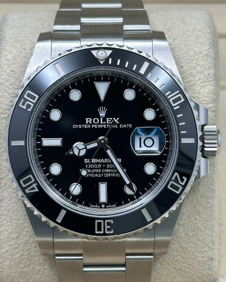 2022 Rolex Submariner Date 41MM Black Dial Oyster Bracelet (126610LN)