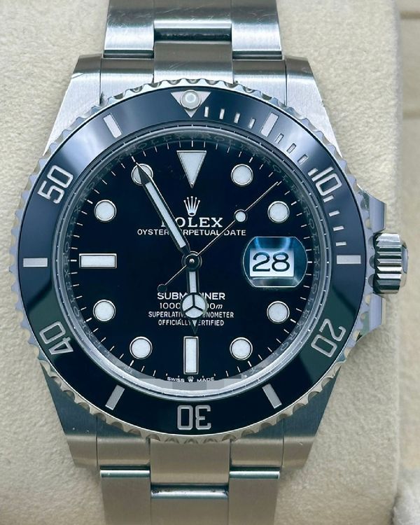 2022 Rolex Submariner Date 41MM Black Dial Oyster Strap (126610LN)