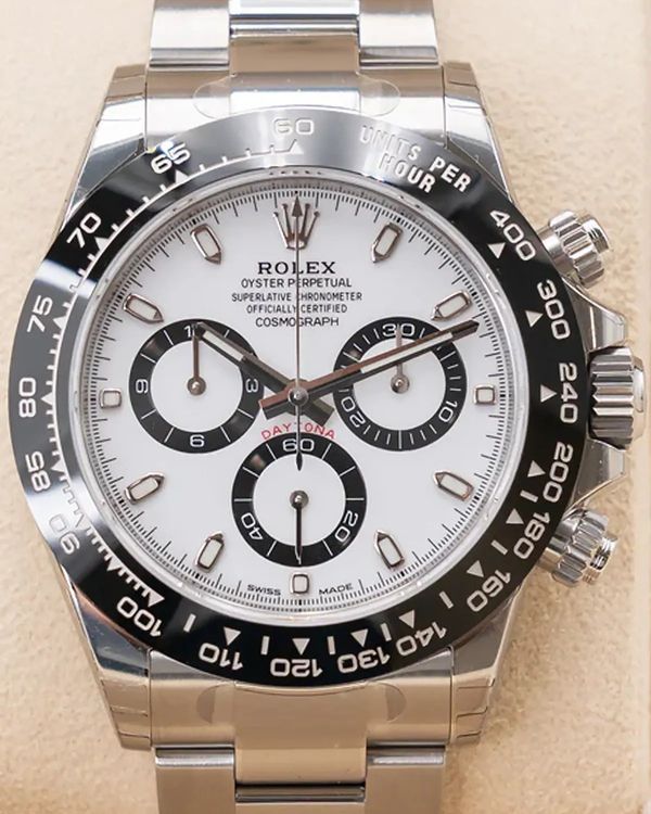 2023 Rolex Cosmograph Daytona "Panda" 40MM White Dial Oyster Bracelet (116500LN)