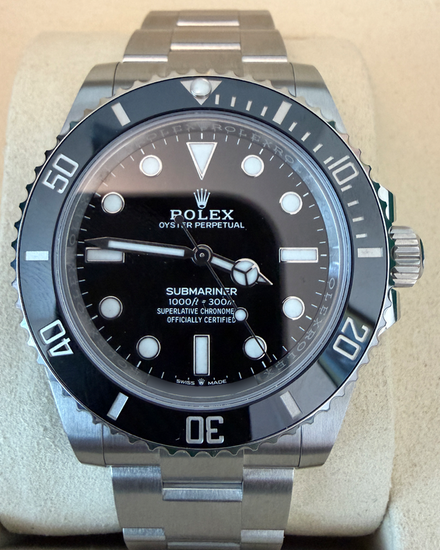 2026 Rolex Submariner No-Date 41MM Black Dial Oyster Bracelet (124060)