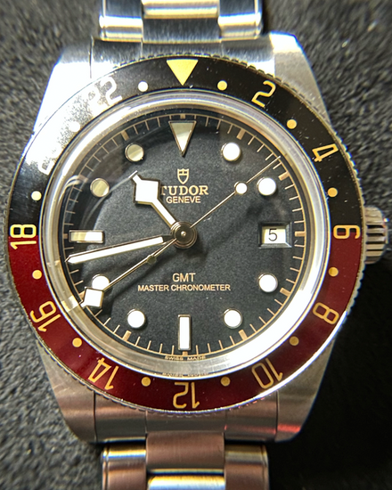 2025 Tudor Black Bay '58 GMT "Coke" 39MM Black Dial Steel Bracelet (7939G1A0NRU)