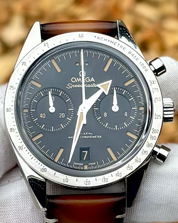 2024 Omega Speedmaster '57 40.5MM Black Dial Leather Strap (332.12.41.51.01.001)