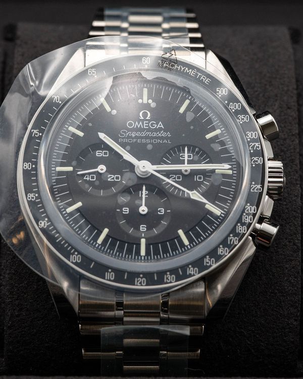 2026 Omega Speedmaster Professional Moonwatch 42MM Black Dial Steel Bracelet (310.30.42.50.01.002)