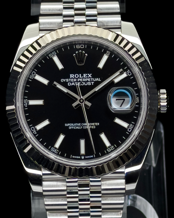 2021 Rolex Datejust 41MM Black Dial Jubilee Bracelet (126334)