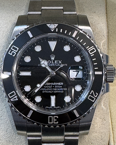 2016 Rolex Submariner Date 40MM Black Dial Oyster Bracelet (116610LN)