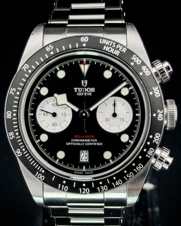 2023 Tudor Black Bay Chrono 41MM Black Dial Steel Bracelet (79360N)