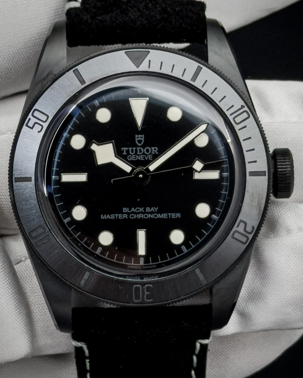 2022 Tudor Black Bay 41MM Black Dial Leather Strap (79210CNU)