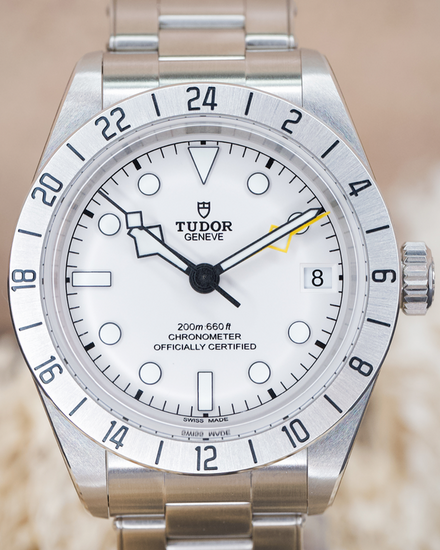 2025 Tudor Black Bay Pro 39MM White Dial Steel Bracelet (79470)