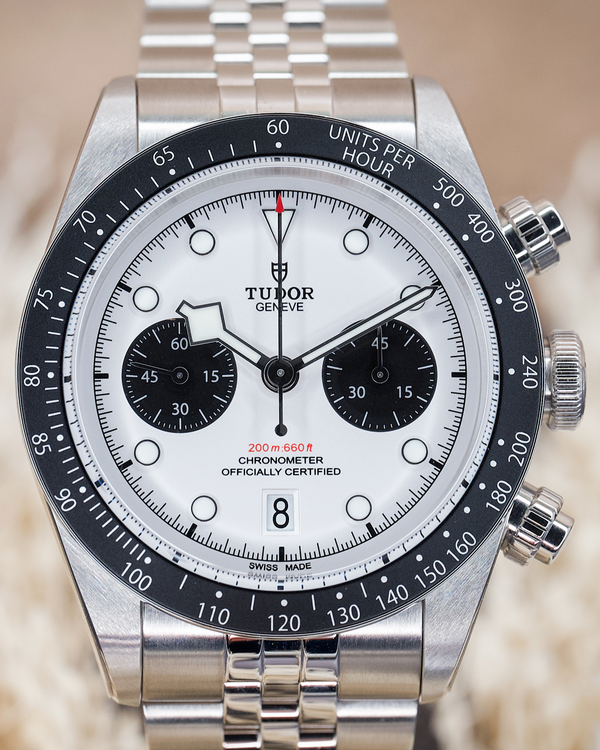 2025 Tudor Black Bay Chrono "Panda" 41MM White Dial Steel Bracelet (79360N)