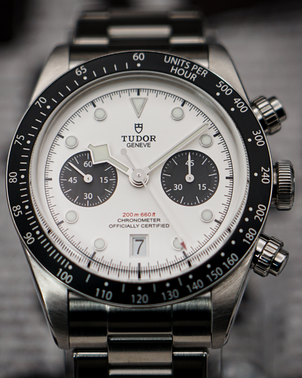 2021 Tudor Black Bay Chrono "Panda" 41MM White Dial Steel Bracelet (79360N)