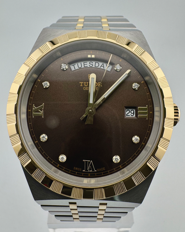 No Reserve - 2026 Tudor Royal 41MM Brown Dial Two-Tone Bracelet (28603)