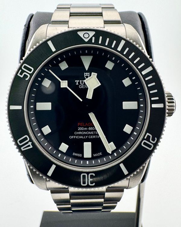No Reserve - 2026 Tudor Pelagos 39MM Black Dial Titanium Bracelet (25407N)