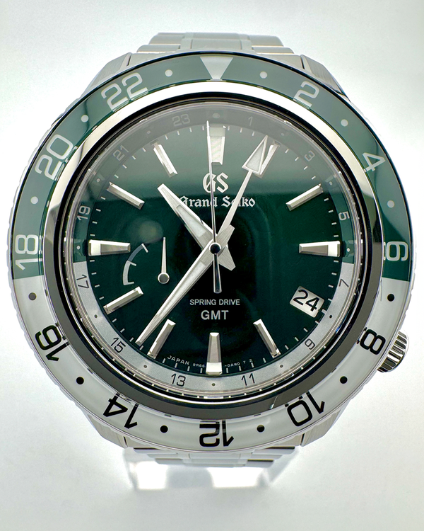 2026 Grand Seiko Sport Collection 44MM Green Dial Steel Bracelet (SBGE295)