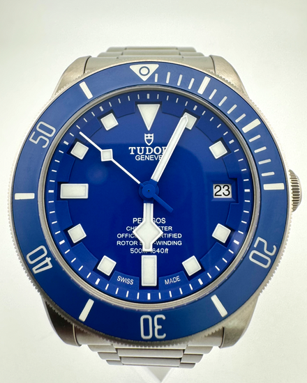 No Reserve - 2026 Tudor Pelagos 42MM Blue Dial Titanium Bracelet (25600TB)