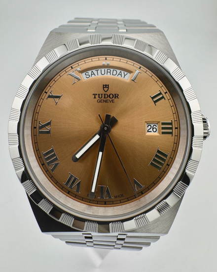 No Reserve - 2025 Tudor Royal 41MM Salmon Dial Steel Bracelet (28600)