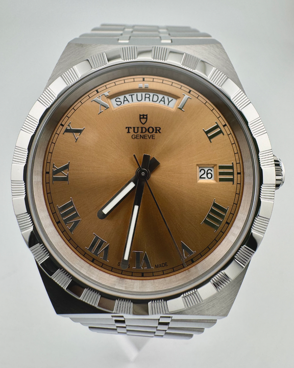 No Reserve - 2025 Tudor Royal 41MM Salmon Dial Steel Bracelet (28600)