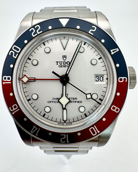 No Reserve - 2026 Tudor Black Bay GMT "Pepsi" 41MM White Dial Steel Bracelet (79830RB)