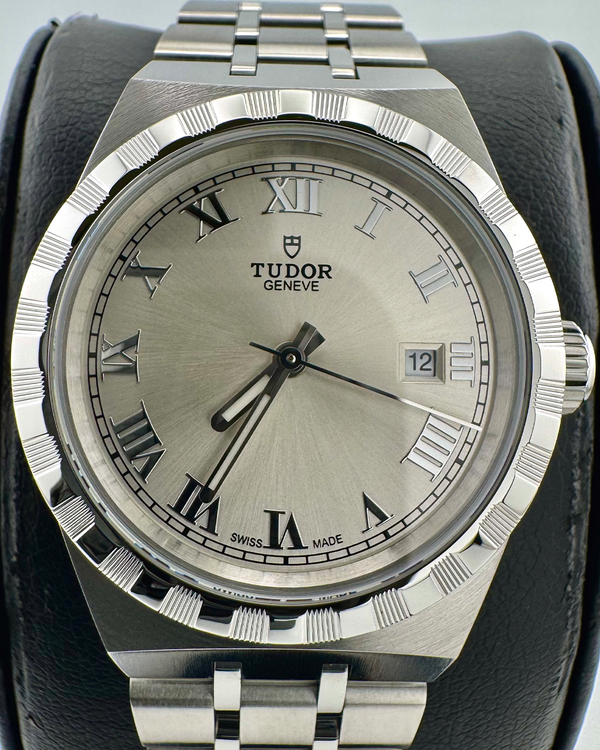 No Reserve - 2026 Tudor Royal 28MM Silver Dial Steel Bracelet (28300)