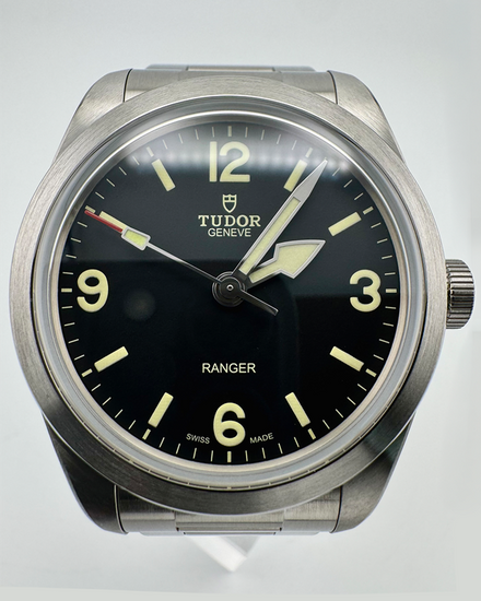 No Reserve - 2026 Tudor Ranger 39MM Black Dial Steel Bracelet (79950)
