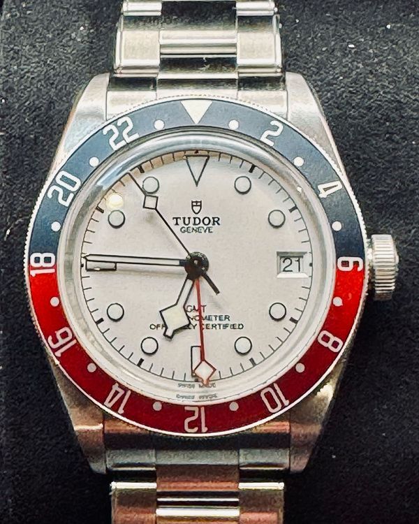 2026 Tudor Black Bay GMT Heritage "Pepsi" 41MM White Dial Steel Bracelet (79830RB)