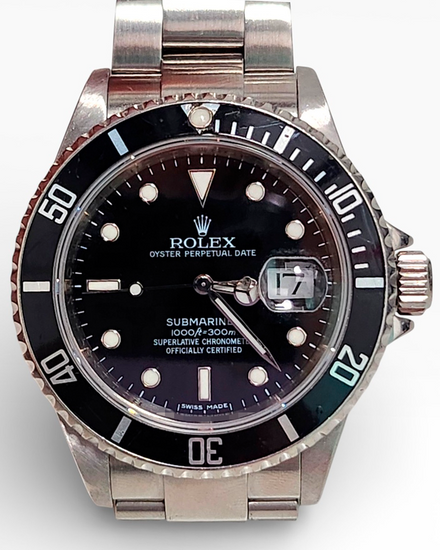 Rolex Submariner Date 40MM Black Dial Oyster Bracelet (16610T)
