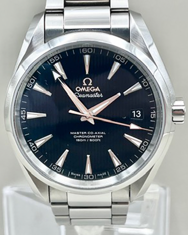 2015 Omega Seamaster Aqua Terra 150M 41.5MM Black Dial Steel Bracelet (231.10.42.21.01.003)