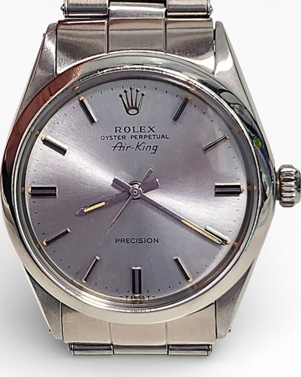 Rolex Air-King 34MM Silver Dial Oyster Bracelet (5500)