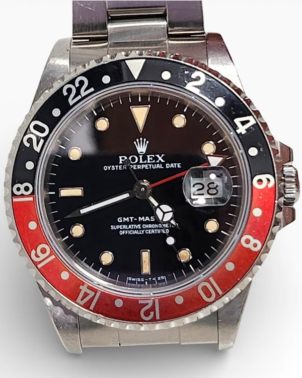 1999 Rolex GMT-Master "Coke" 40MM Black Dial Oyster Bracelet (16700)