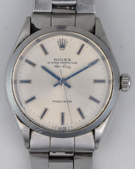 Rolex Air-King 34MM Silver Dial Oyster Bracelet (5500)
