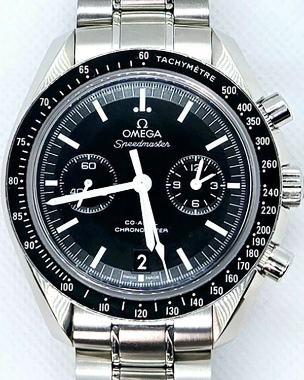 2014 Omega Speedmaster Two Counters 44.25MM Black Dial Steel Bracelet (311.30.44.51.01.002)
