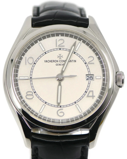 2020 Vacheron Constantin Fiftysix 40MM Silver Dial Leather Strap (4600E)