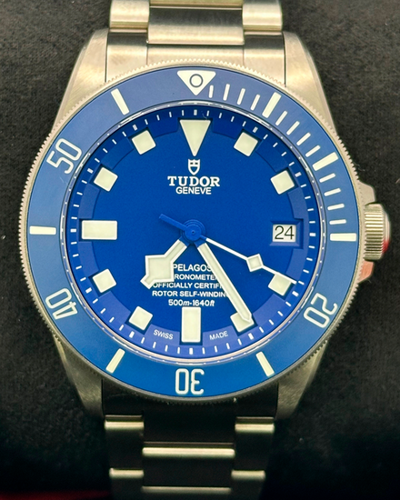 2026 Tudor Pelagos 42MM Blue Dial Titanium Bracelet (25600TB)