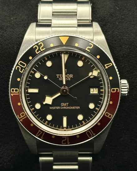 2024 Tudor Black Bay 58 GMT "Coke" 39MM Black Dial Steel Bracelet (7939G1A0NRU)