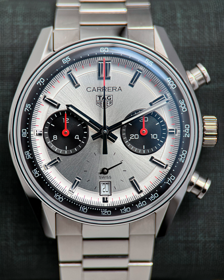 2024 Tag Heuer Carrera 39MM Silver Dial Steel Bracelet (CBS2216.BA0041)