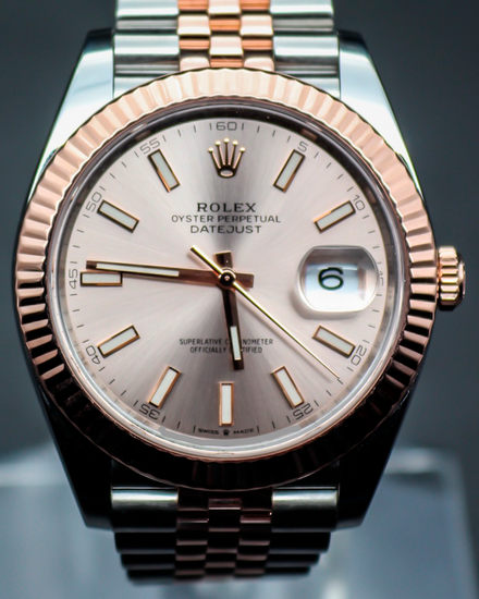 2024 Rolex Datejust 41MM Sundust Dial Two-Tone Jubilee Bracelet (126331)