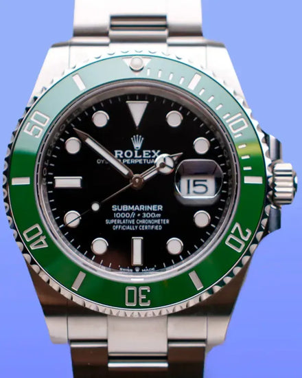 No Reserve - 2025 Rolex Submariner Date "Starbucks" 41MM Black Dial Oyster Bracelet (126610LV)