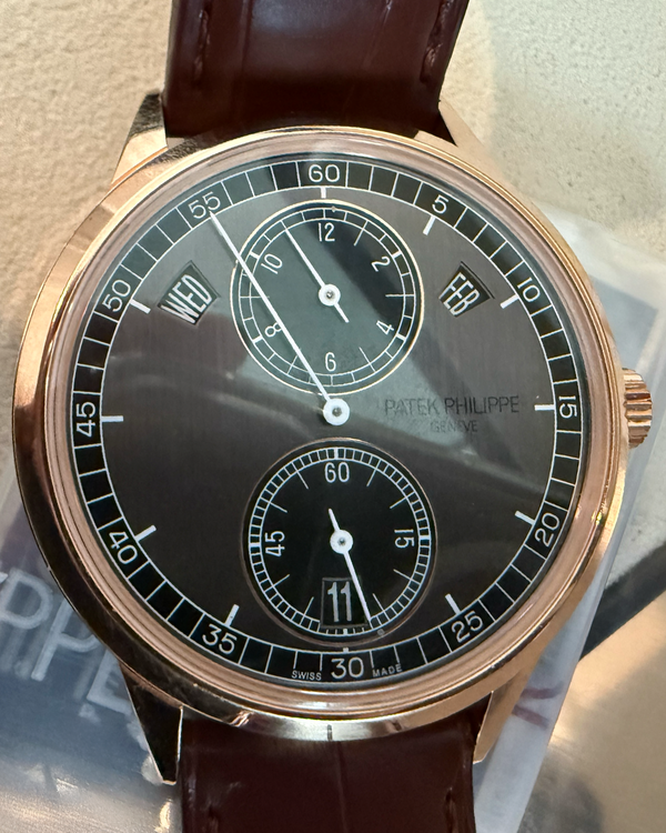 2021 Patek Philippe Annual Calendar Regulator 40.5MM Grey Dial Leather Strap (5235/50R-001)