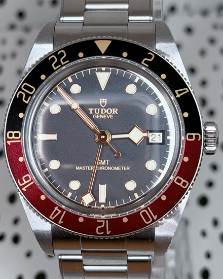No Reserve - 2024 Tudor Black Bay '58 GMT "Coke" 39MM Black Dial Steel Bracelet (7939G1A0NRU)