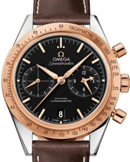 2025 Omega Speedmaster '57 41.5MM Black Dial Leather Strap (331.22.42.51.01.001)