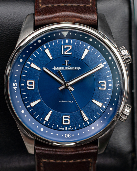 2021 Jaeger-LeCoultre Polaris 41MM Blue Dial Leather Strap (Q9008480)
