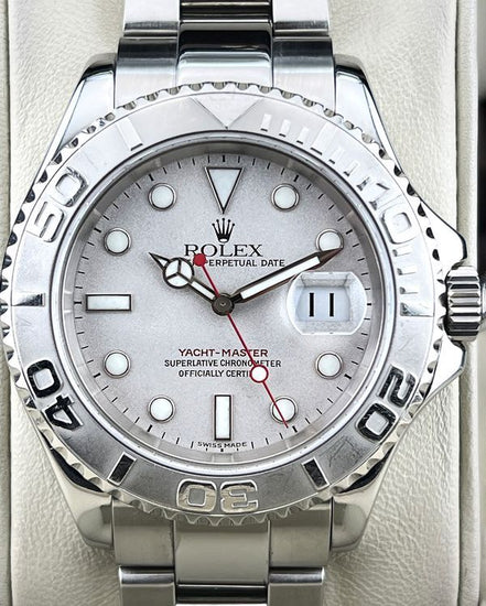 2000 Rolex Yacht-Master 40MM Silver Dial Oyster Bracelet (16622)